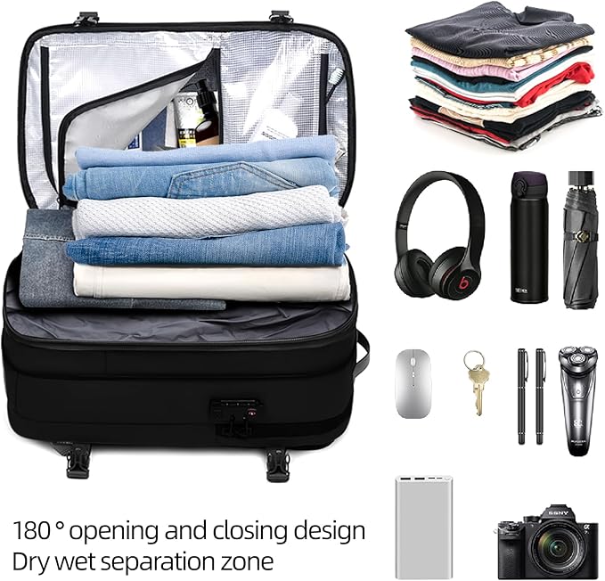 Vacuum Backpack Travel Seal Compression: Vacpack with Electric Air Pump - Image 6